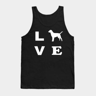 Labrador Dog love Tank Top